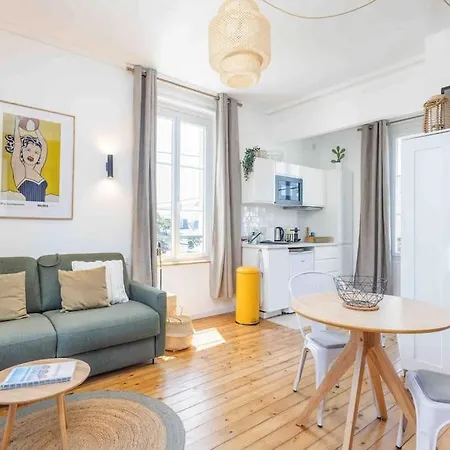 Studio Front De Mer En Centre-ville De 꺄부흐